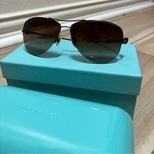 Tiffany & Co aviator sunglasses